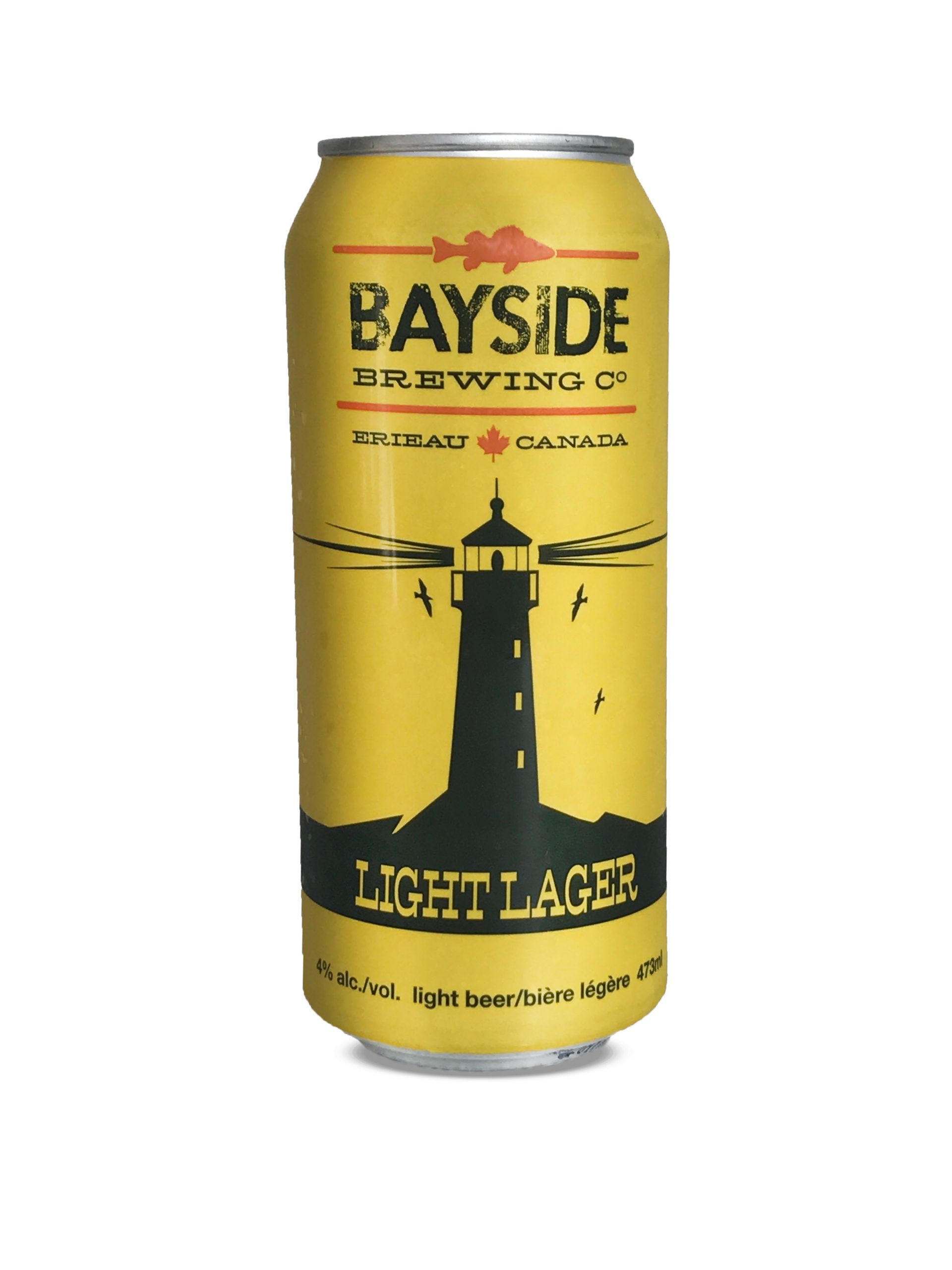 Can of Lighthouse Light Lager