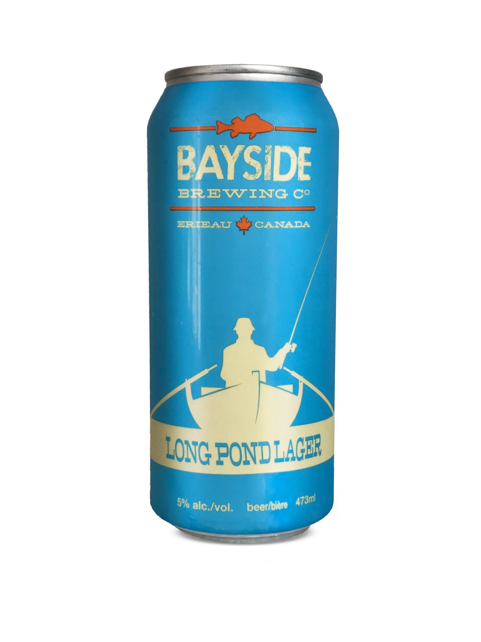 Can of Long Pond Lager